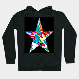 Ghost star black 5 Hoodie